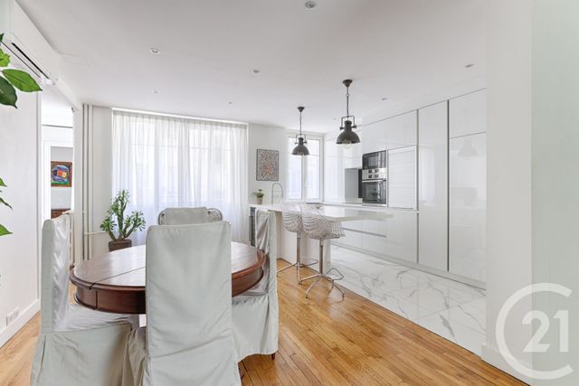 Appartement F4 à vendre - 4 pièces - 101.39 m2 - PARIS - 75016 - ILE-DE-FRANCE - Century 21 Via Conseil 16Ème